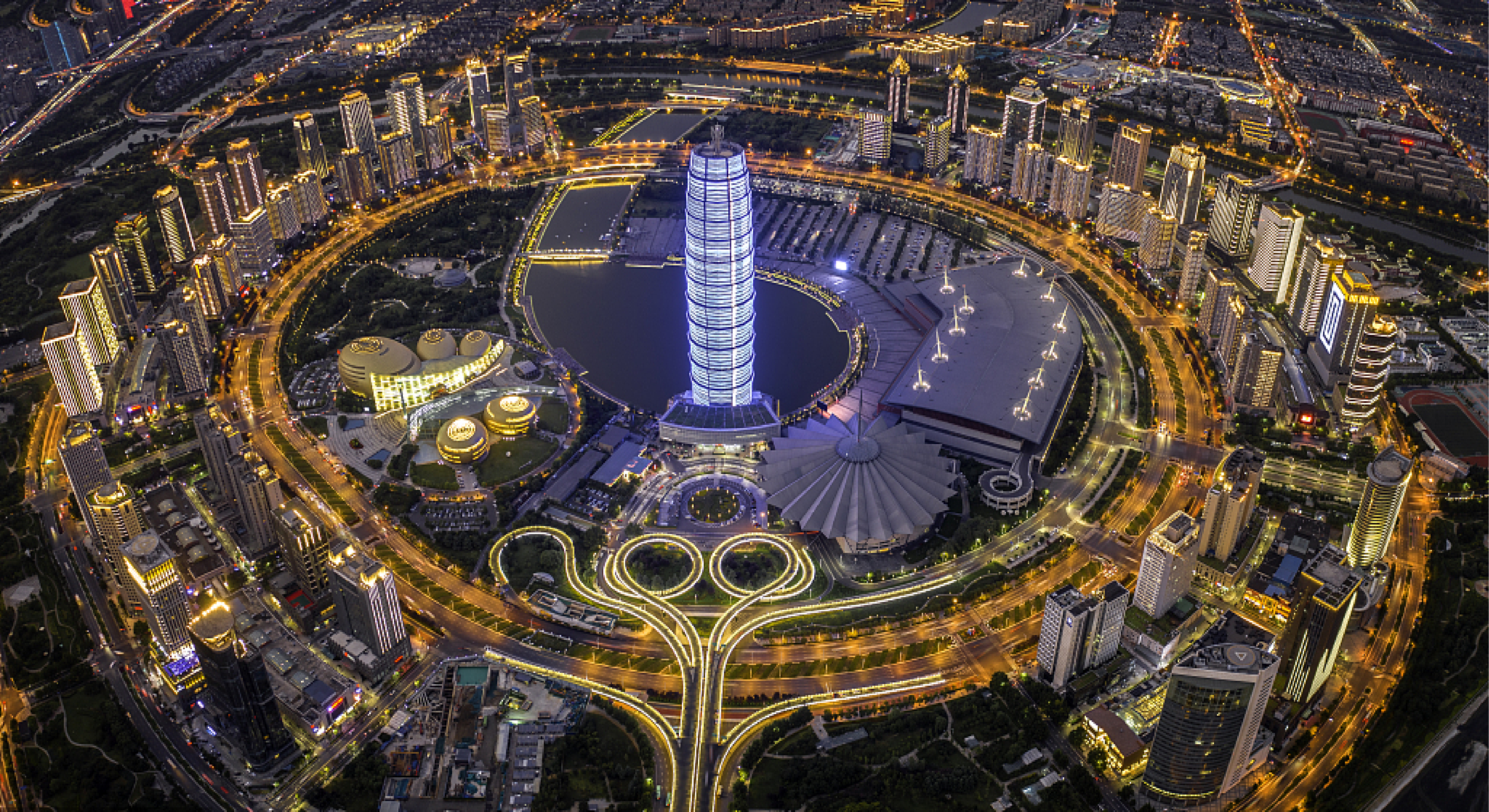郑东新区夜景规划